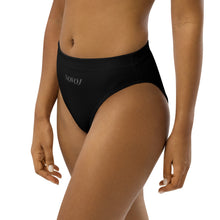 Load image into Gallery viewer, high-waisted bikini bottom SMOKE BLACK GREY