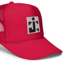 Load image into Gallery viewer, Foam trucker hat BE VALUED LINE NOVOJ