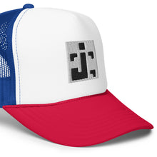 Load image into Gallery viewer, Foam trucker hat BE VALUED LINE NOVOJ