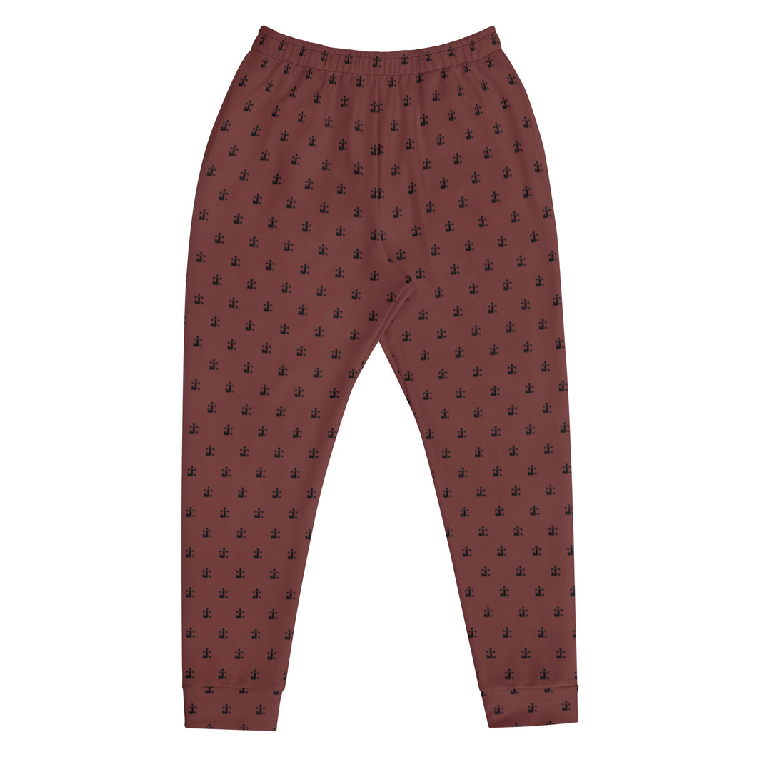 TRACK SUIT LOWER UNISEX JOGGER JOURNEY STRONG BROWN