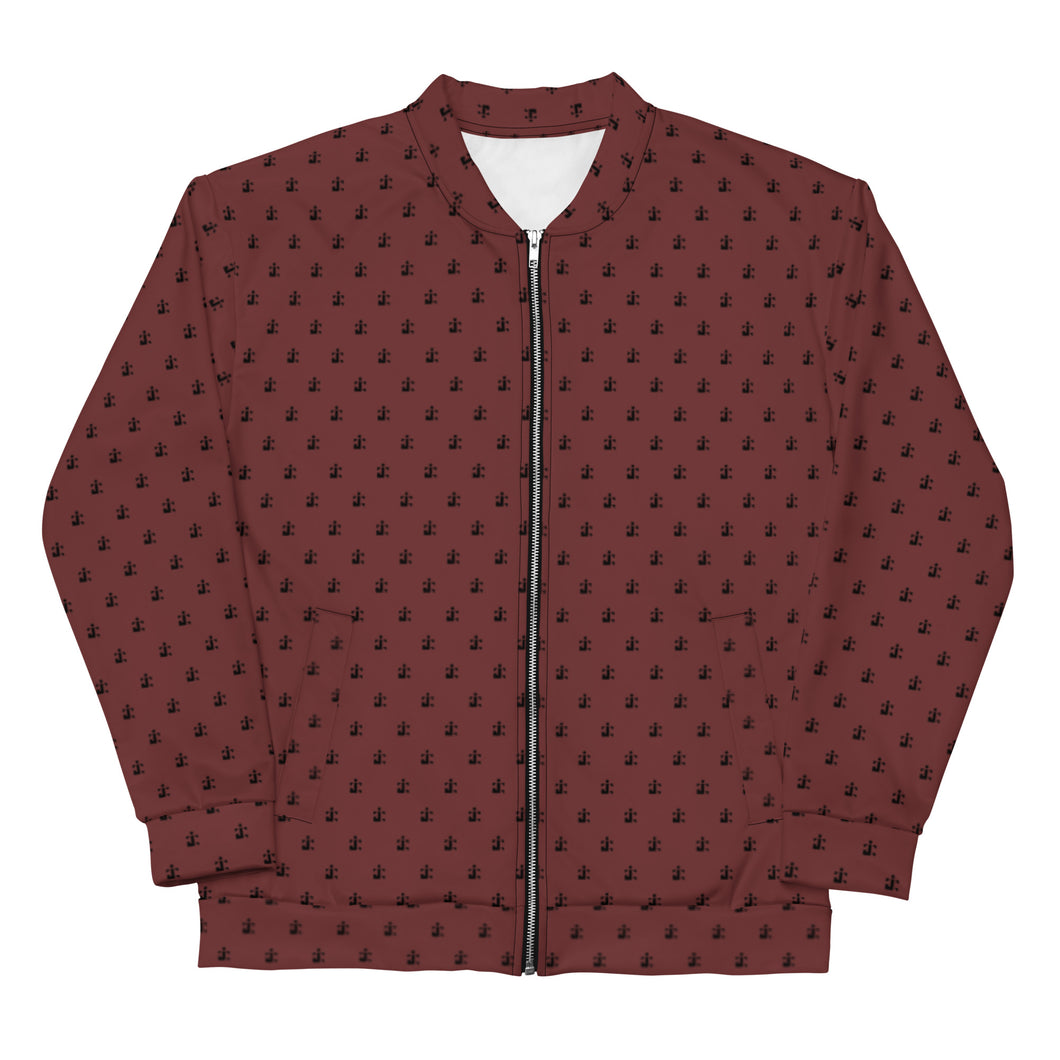 TRACK SUIT TOP UNISEX JACKET JOURNEY STRONG BROWN