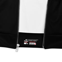 Load image into Gallery viewer, TRACK SUIT TOP UNISEX JACKET BLACK JOURNEY STRONG CLASSIC
