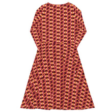 Load image into Gallery viewer, long sleeve midi dress

