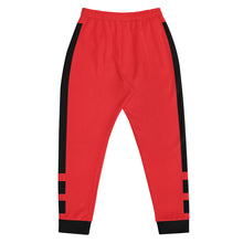 Load image into Gallery viewer, TRACK SUIT LOWER JOGGER UNISEX RED WITH BLACK
