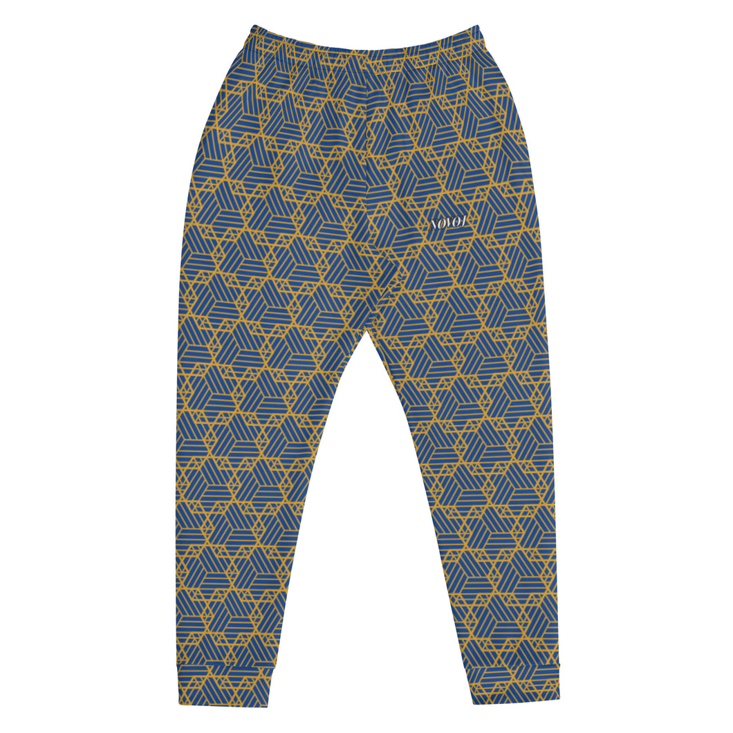 TRACK SUIT LOWER JOGGER 6 STAR BLUE/GOLD
