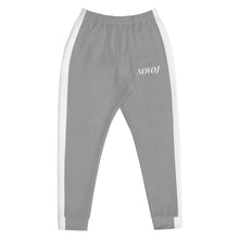 Load image into Gallery viewer, TRACK SUIT LOWER JOGGER UNISEX GRAY WITH WHITE
