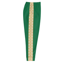 Load image into Gallery viewer, TRACK SUIT LOWER JOGGER UNISEX GREEN AND YELLOW
