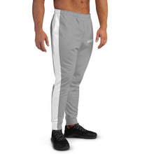 Load image into Gallery viewer, TRACK SUIT LOWER JOGGER UNISEX GRAY WITH WHITE
