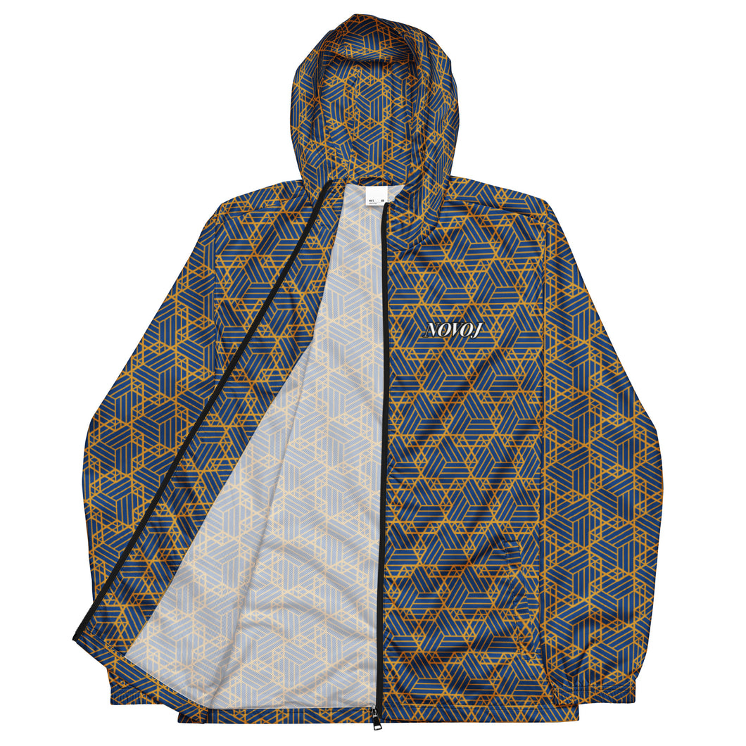 TRACK SUIT WINDBREAKER JACKET UNISEX 6 STAR BLUE/GOLD