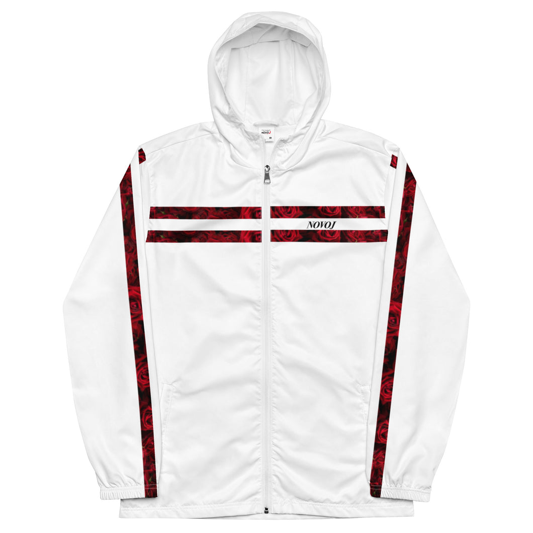 WINDBREAKER UNISEX TOP STRIPE ROSE
