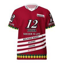 Load image into Gallery viewer, SOCCER sports jersey UNISEX BOLIVIA
