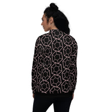 Load image into Gallery viewer, TRACK SUIT TOP JACKET UNISEX BLACK AND PINK
