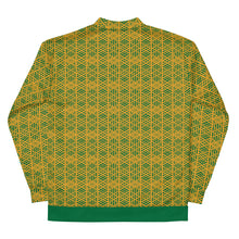 Load image into Gallery viewer, TRACK SUIT TOP UNISEX GREEN AND YELLOW
