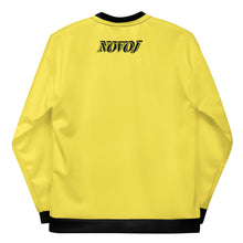 Load image into Gallery viewer, TRACK SUIT TOP UNISEX JACKET YELLOW WITH BLACK BEE
