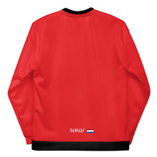 Load image into Gallery viewer, TRACK SUIT TOP UNISEX JACKET RED WITH BLACK
