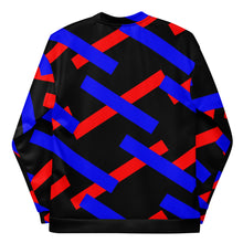 Load image into Gallery viewer, TRACK SUIT TOP UNISEX JACKET RED BLUE BLACK
