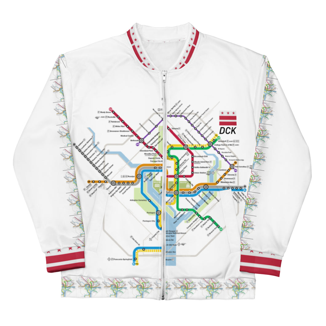 TRACK SUIT TOP UNISEX JACKET D.C.K DISTRICT OF COLUMBIA KINGZS