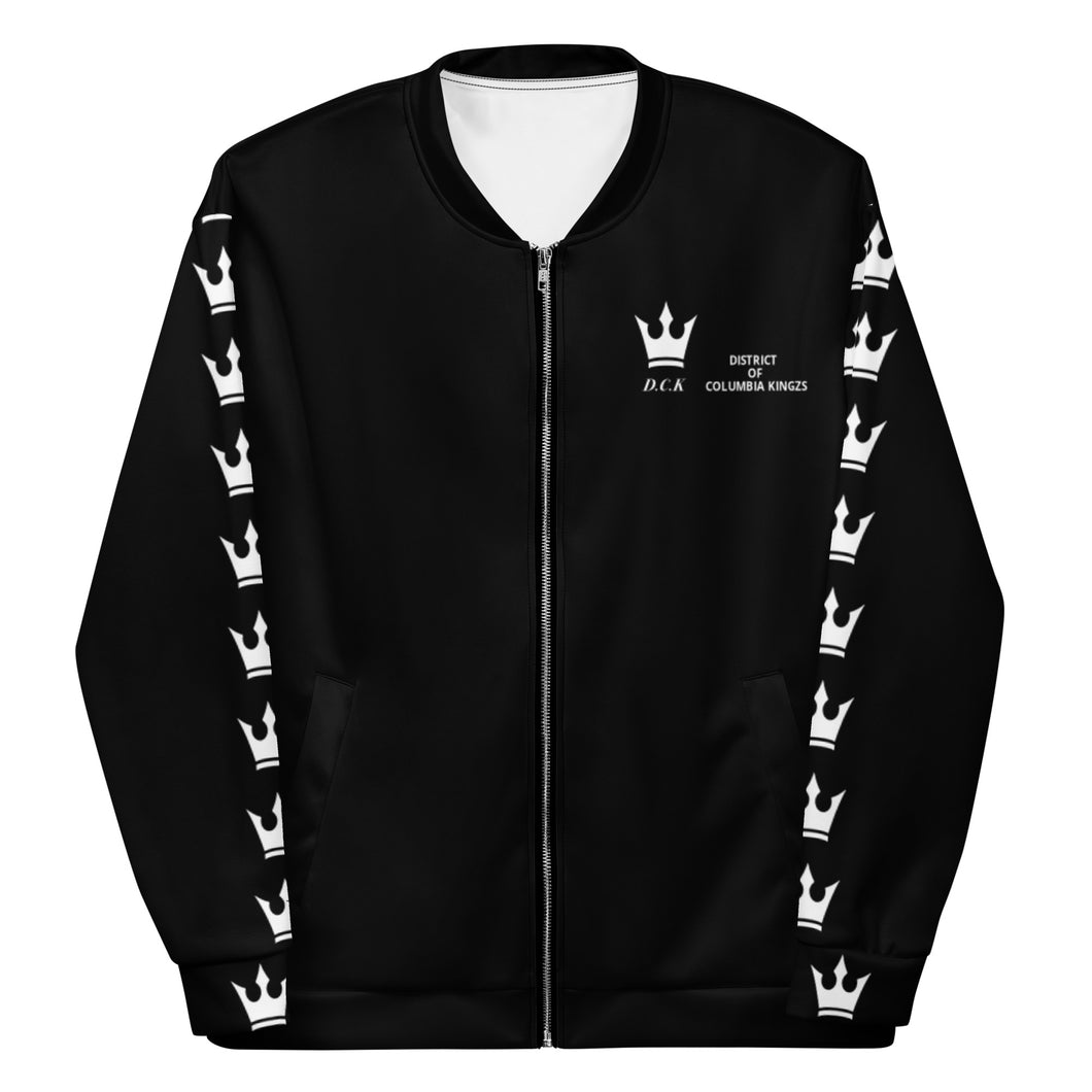 TRACK SUIT TOP Unisex Jacket D.C.K DISTRICT OF COLUMBIA KINGZS