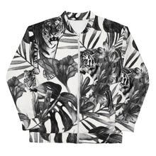 Load image into Gallery viewer, TRACK SUIT TOP Unisex Jacket TIGER BLACK AND WHITE
