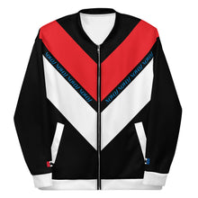 Load image into Gallery viewer, TRACK SUIT TOP Unisex Jacket BLACK RED WHITE
