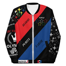 Load image into Gallery viewer, TRACK SUIT TOP UNISEX JACKET OLYMPICS FOREVER ROUND 2
