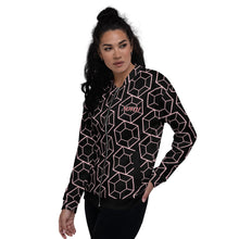 Load image into Gallery viewer, TRACK SUIT TOP JACKET UNISEX BLACK AND PINK

