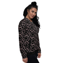Load image into Gallery viewer, TRACK SUIT TOP JACKET UNISEX BLACK AND PINK
